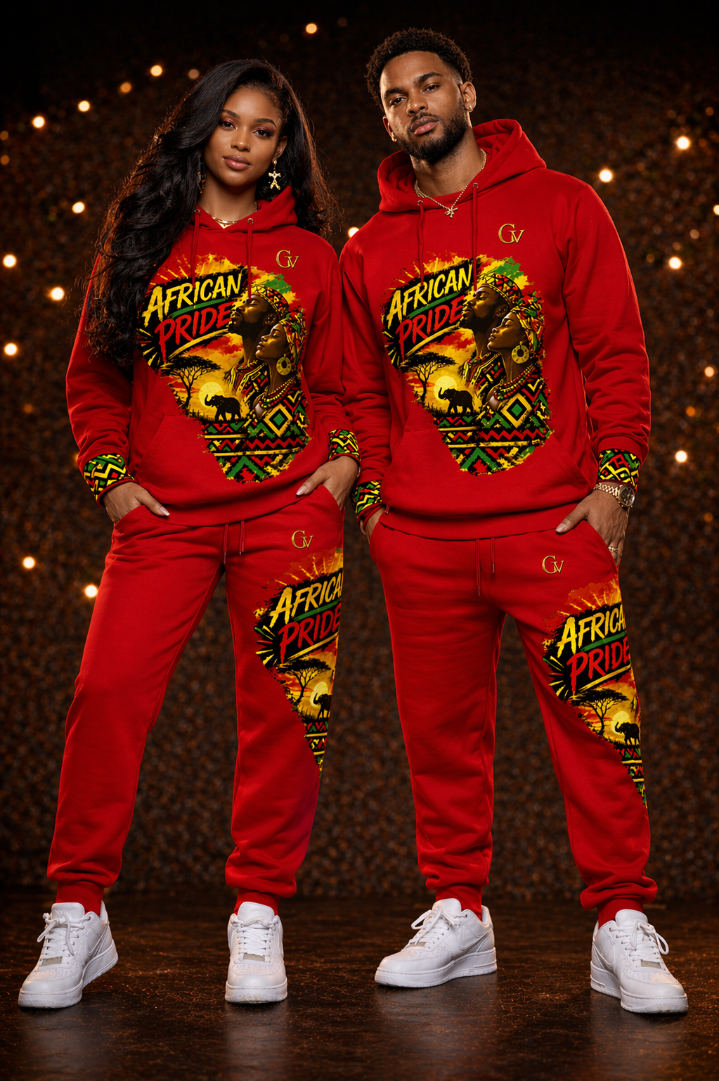 African Pride Tracksuit Set