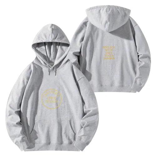 Customisable Unisex Hoodie