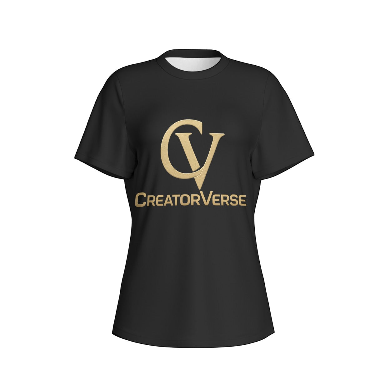 CreatorVerse - Women's Round Neck Yoga Top|210GSM