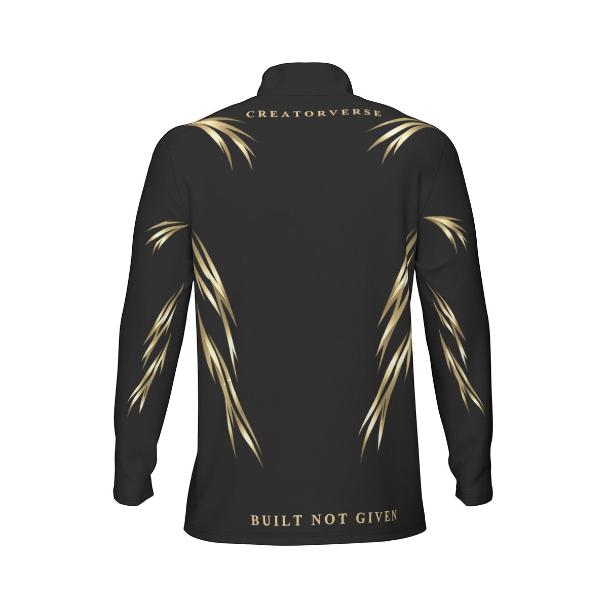 CV- Men's Sports Collar Jersey With Long Sleeve| Interlock