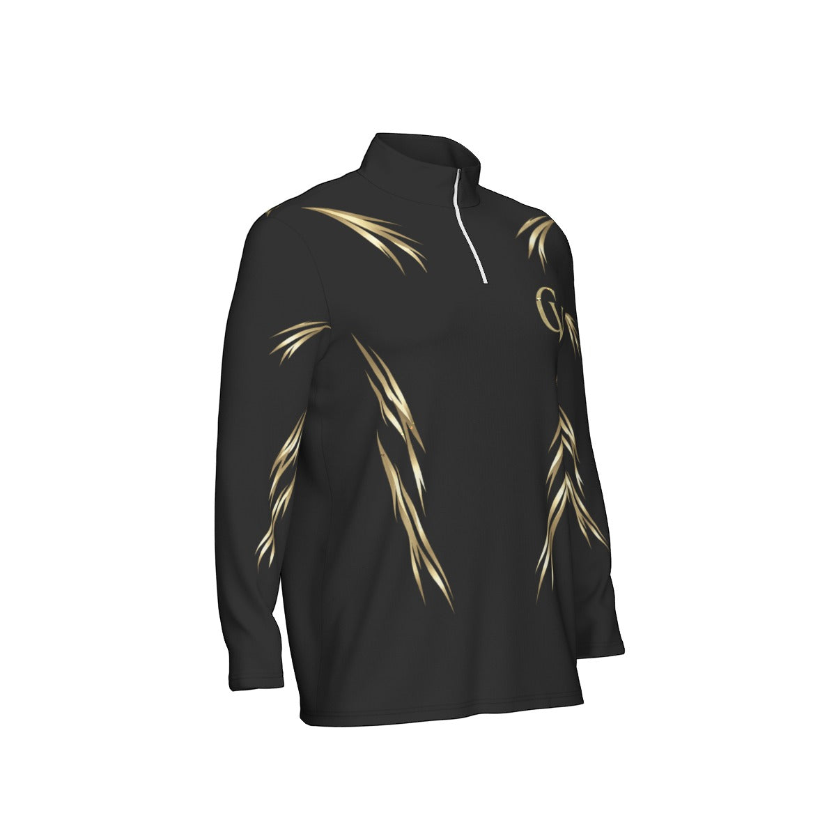 CV- Men's Sports Collar Jersey With Long Sleeve| Interlock