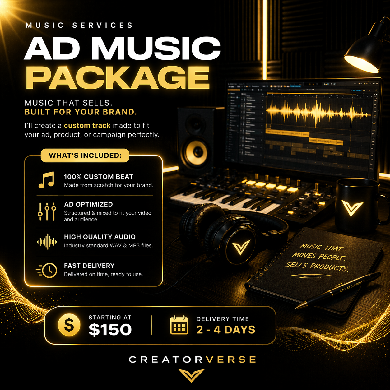 Ad Music Package — Music Service