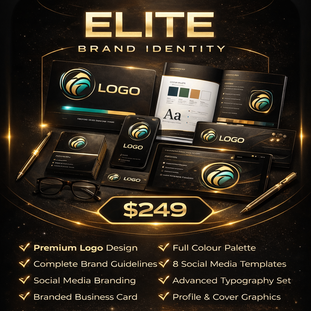 Elite Brand Identity - Full package