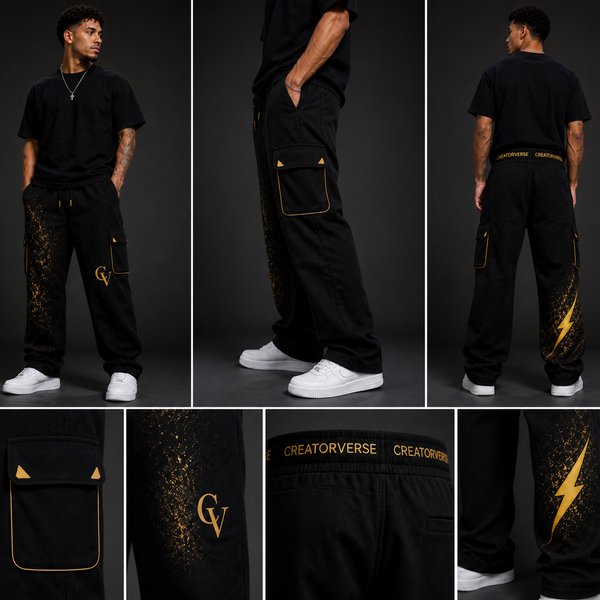 All-Over Print Men's Cargo Pants