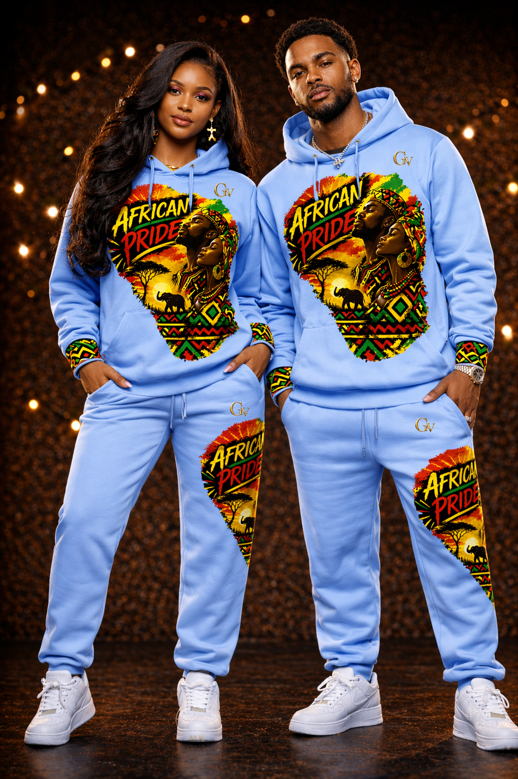 African Pride Tracksuit Set