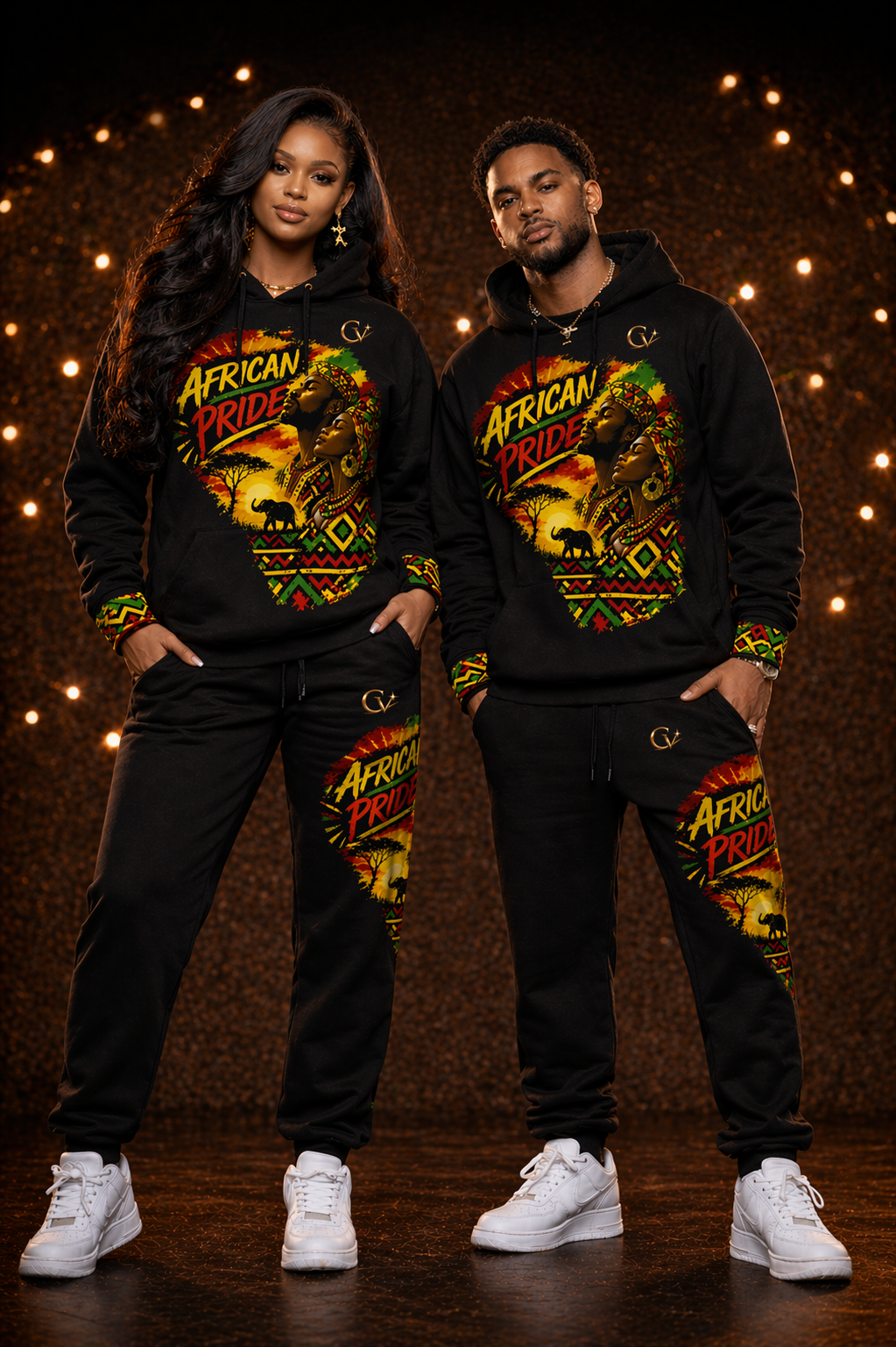 African Pride Tracksuit Set