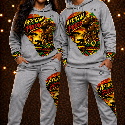 African Pride Tracksuit Set