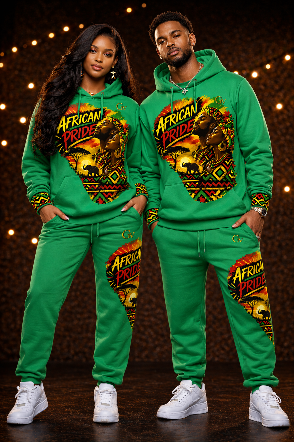 African Pride Tracksuit Set