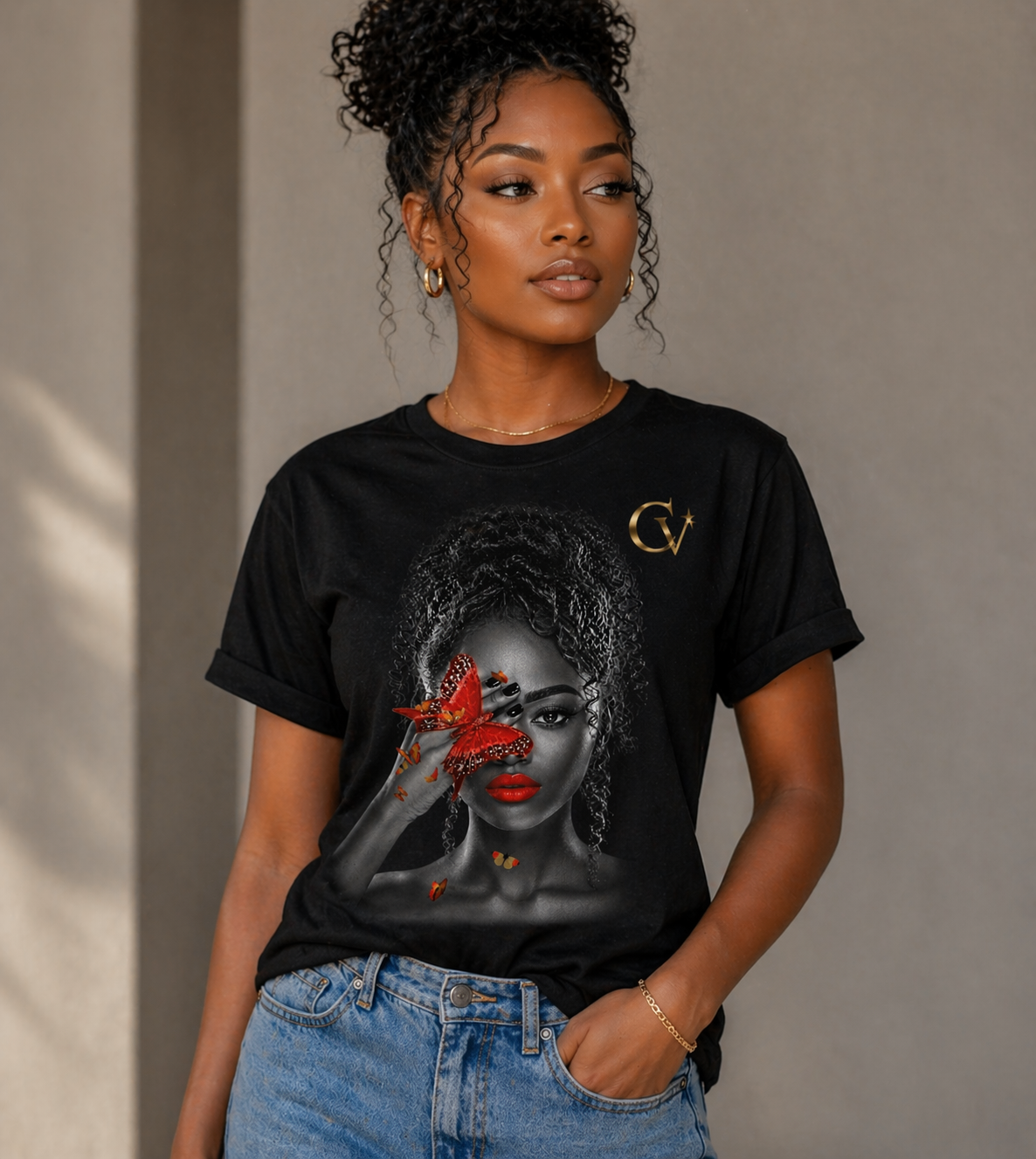 Butterfly Muse Graphic Tee