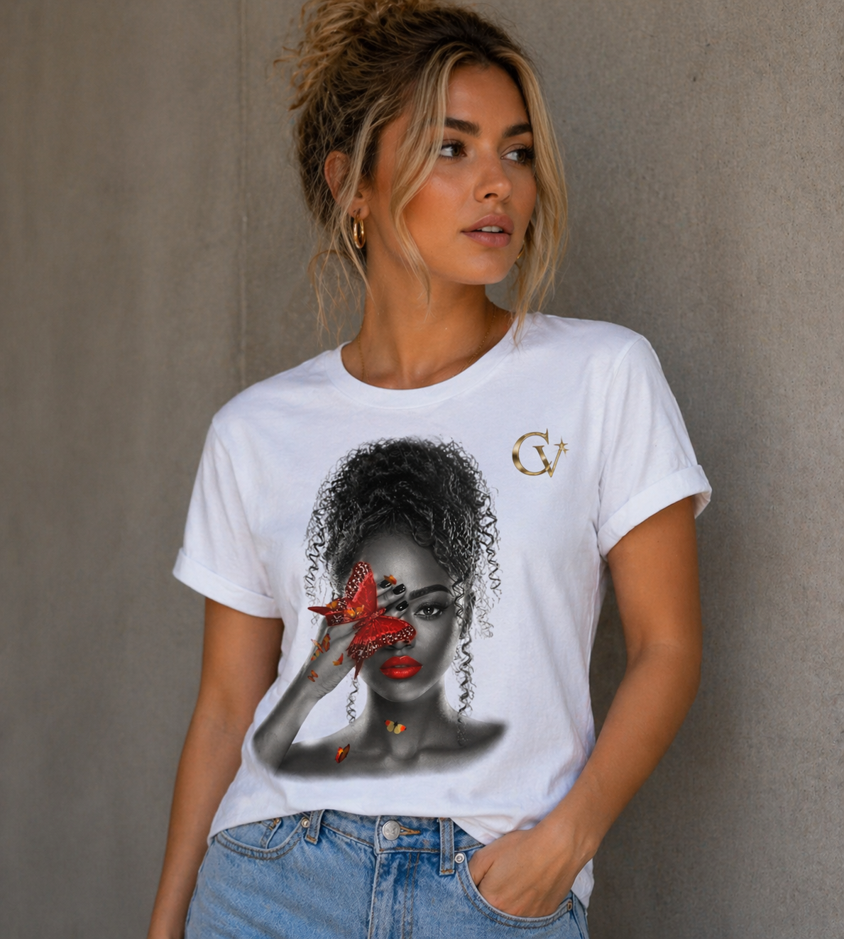 Butterfly Muse Graphic Tee
