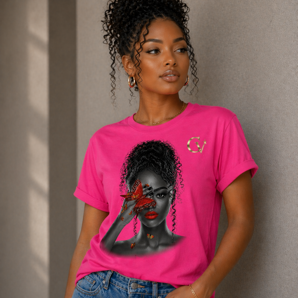 Butterfly Muse Graphic Tee